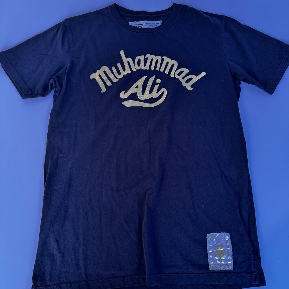 Roots of Fight - Muhammed Ali Navy Tshirt - XL